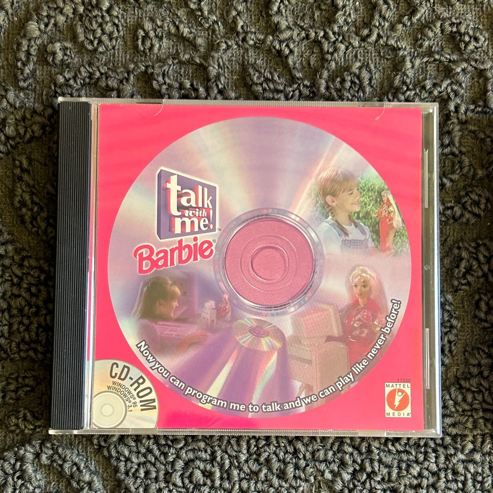 Barbie Talk With Me CD-ROM